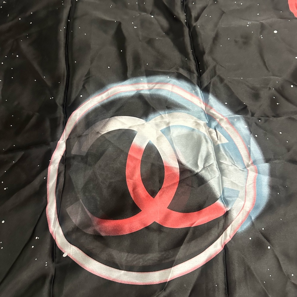 Chanel silk scarf